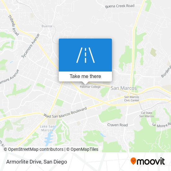 Armorlite Drive map
