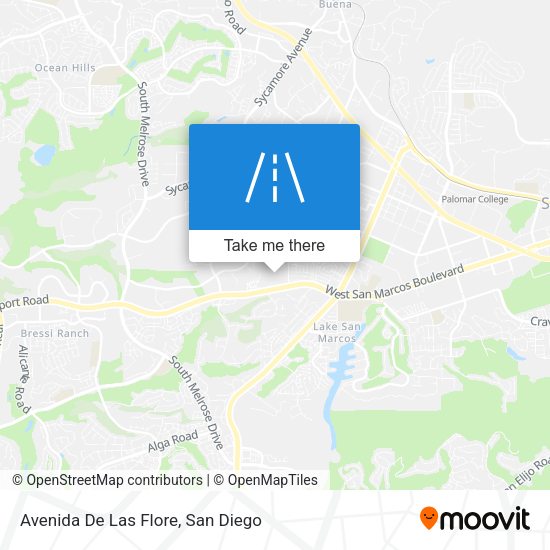 Avenida De Las Flore map