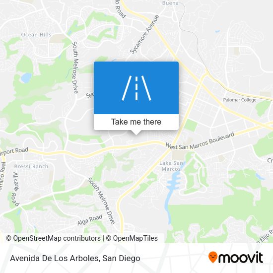 Avenida De Los Arboles map