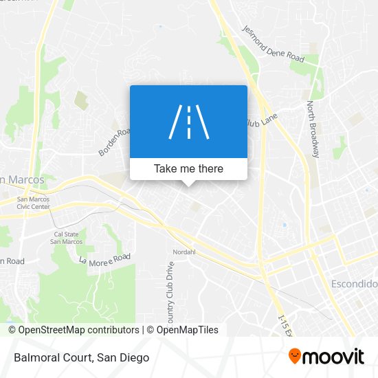 Balmoral Court map