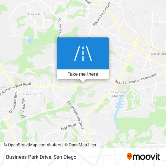 Mapa de Business Park Drive