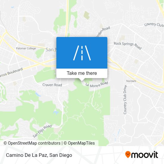 Mapa de Camino De La Paz
