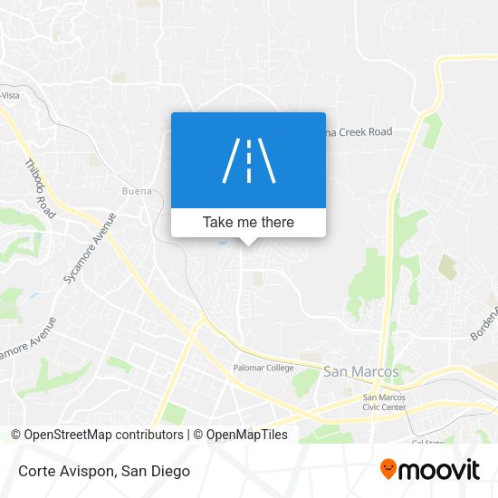 Mapa de Corte Avispon