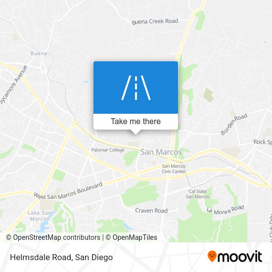 Mapa de Helmsdale Road