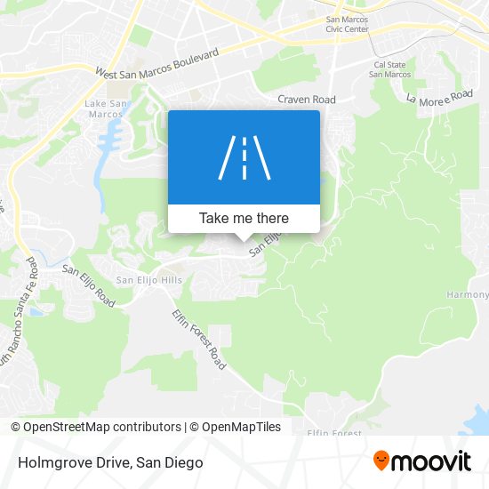 Holmgrove Drive map