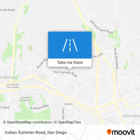 Indian Summer Road map