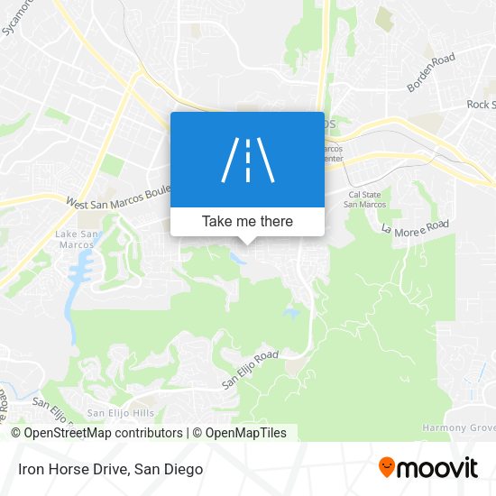 Mapa de Iron Horse Drive