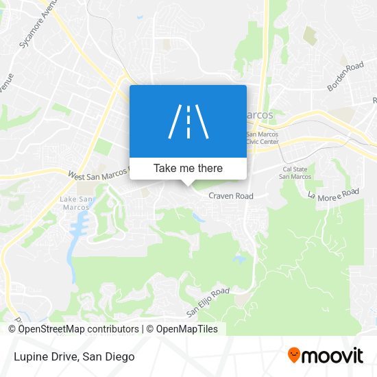 Mapa de Lupine Drive