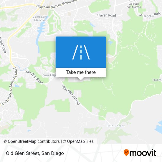 Mapa de Old Glen Street