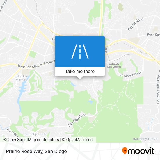 Mapa de Prairie Rose Way