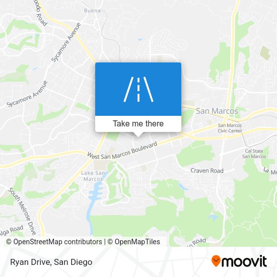 Mapa de Ryan Drive