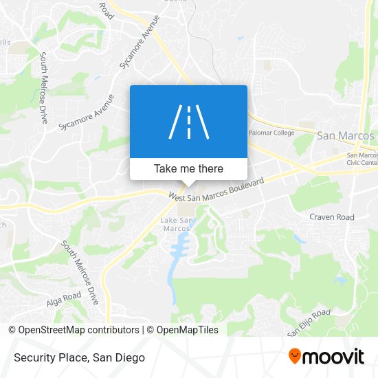 Security Place map