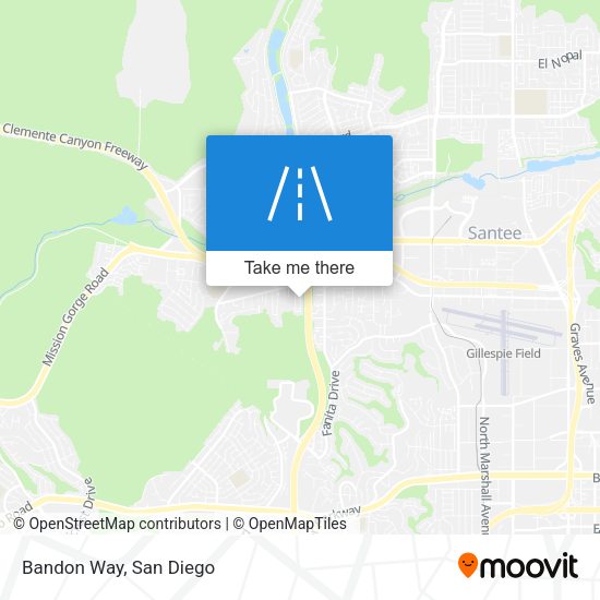 Mapa de Bandon Way