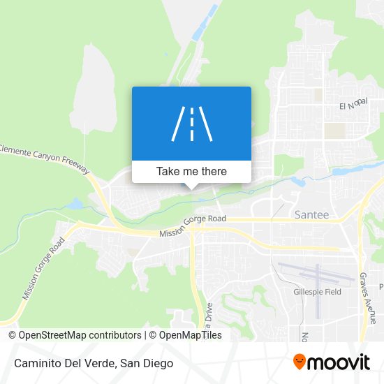 Caminito Del Verde map
