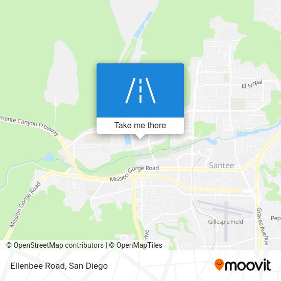 Mapa de Ellenbee Road