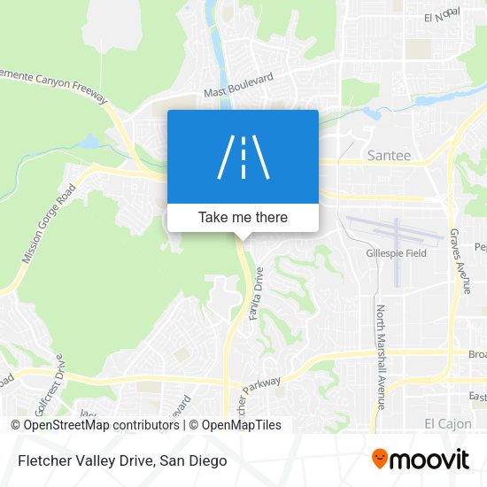 Fletcher Valley Drive map