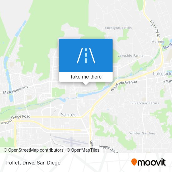 Mapa de Follett Drive