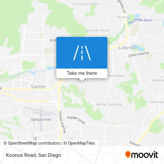 Mapa de Koonce Road