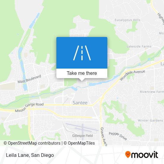 Mapa de Leila Lane