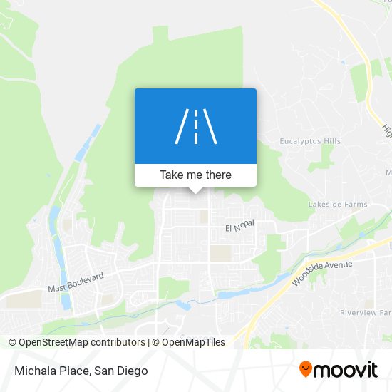 Michala Place map