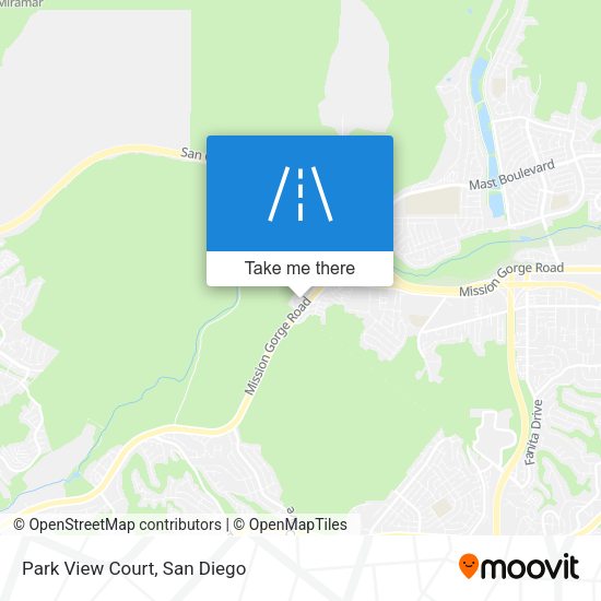 Mapa de Park View Court