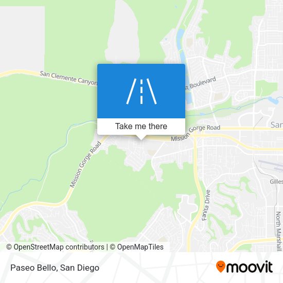 Mapa de Paseo Bello