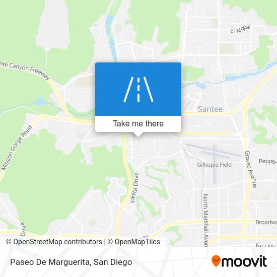 Paseo De Marguerita map