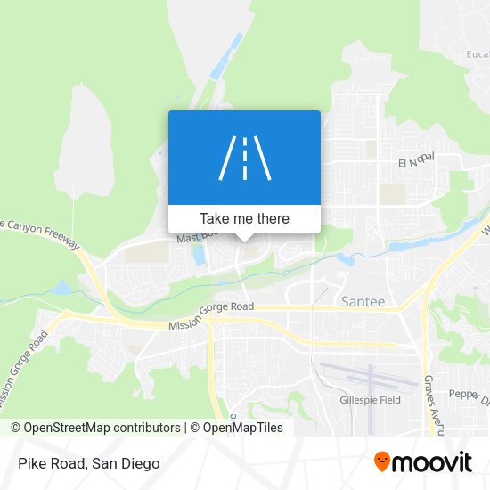 Mapa de Pike Road