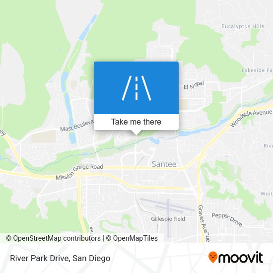 Mapa de River Park Drive