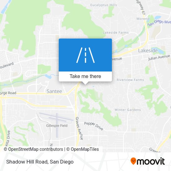 Mapa de Shadow Hill Road