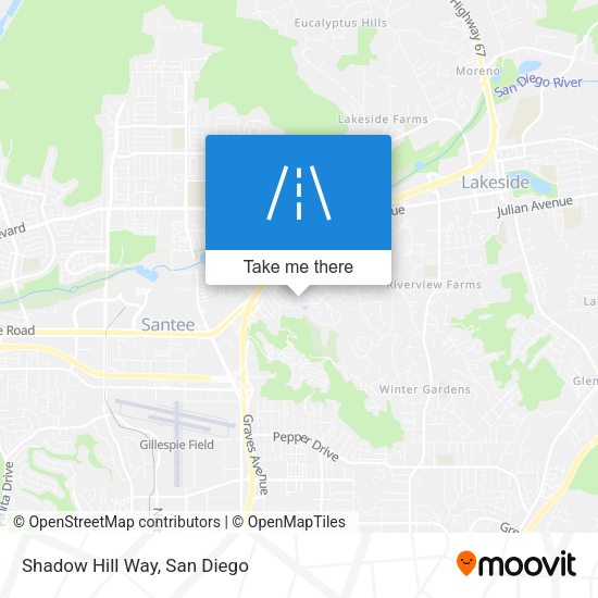 Mapa de Shadow Hill Way