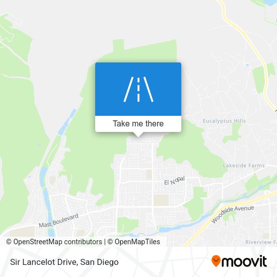 Sir Lancelot Drive map