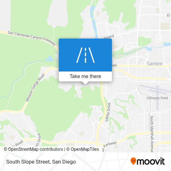 South Slope Street map
