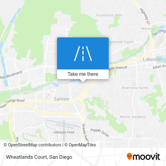 Mapa de Wheatlands Court