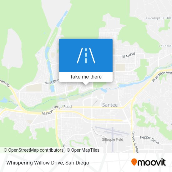 Whispering Willow Drive map