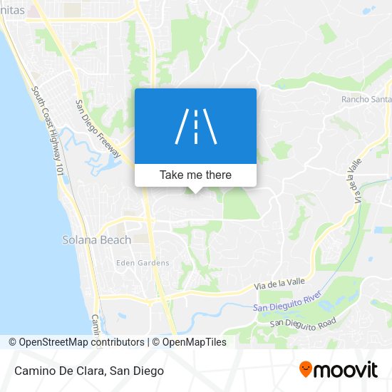 Mapa de Camino De Clara