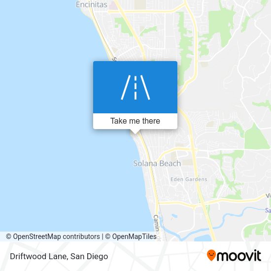 Mapa de Driftwood Lane