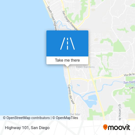 Mapa de Highway 101