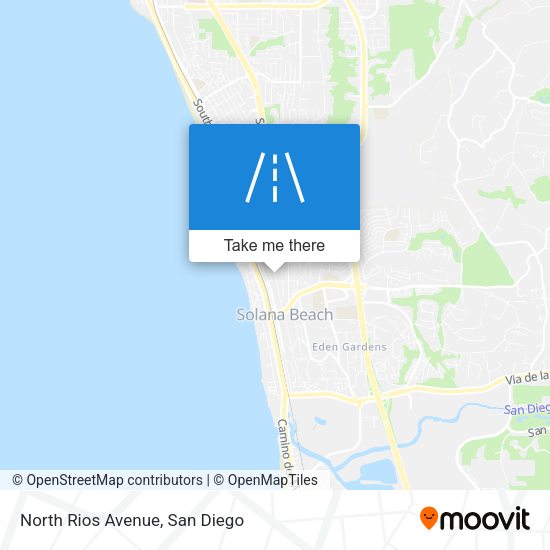 Mapa de North Rios Avenue