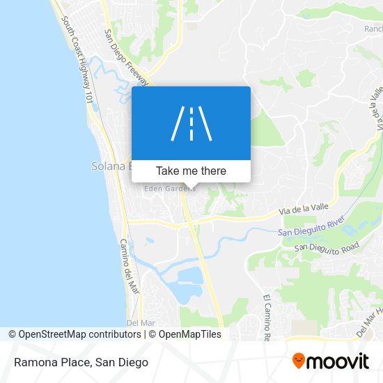 Mapa de Ramona Place