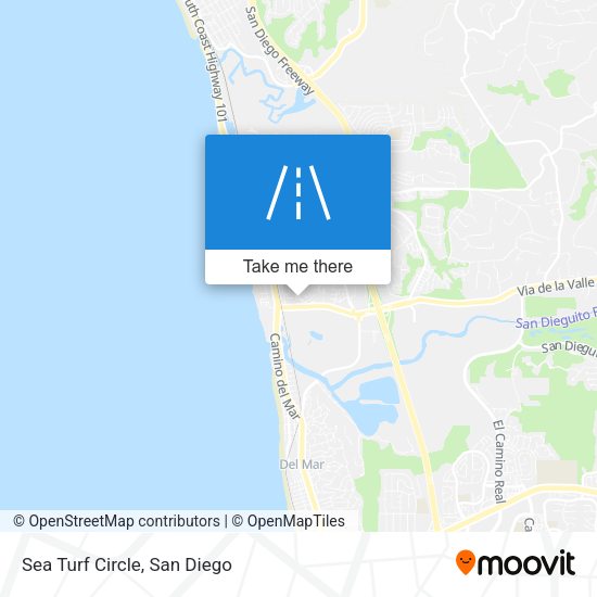 Mapa de Sea Turf Circle