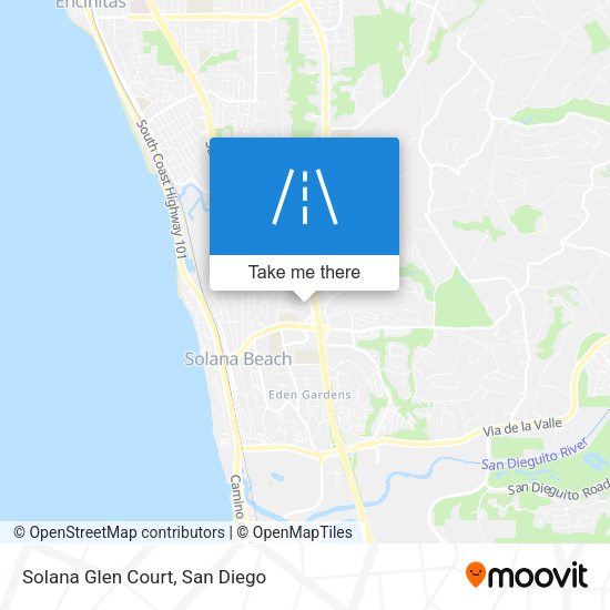 Mapa de Solana Glen Court