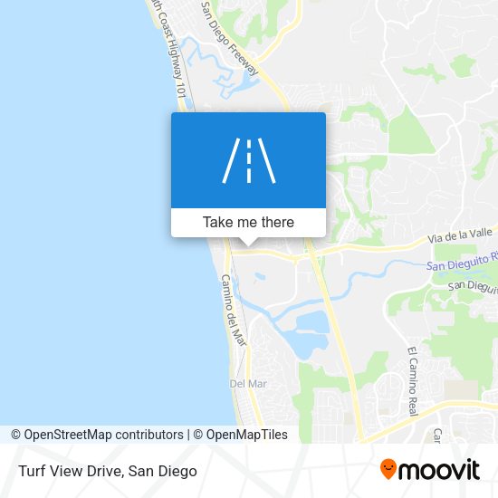 Mapa de Turf View Drive