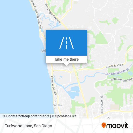 Mapa de Turfwood Lane