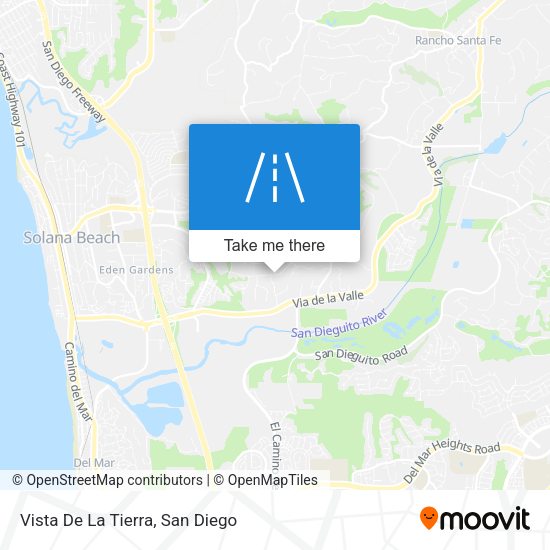 Vista De La Tierra map
