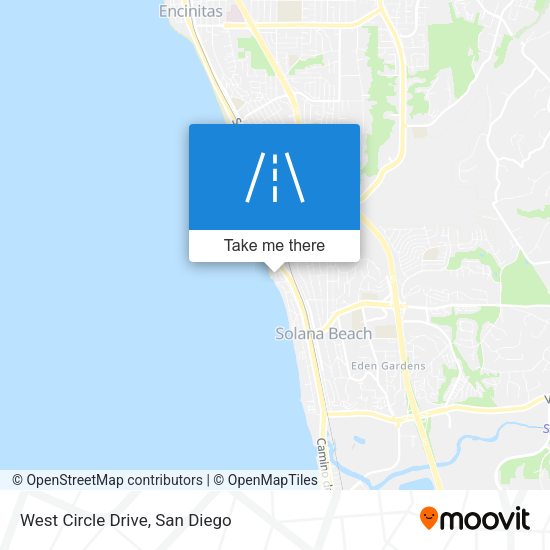 Mapa de West Circle Drive