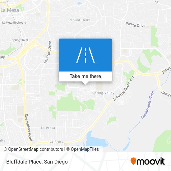 Mapa de Bluffdale Place