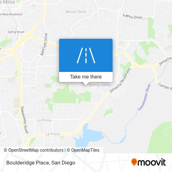 Mapa de Boulderidge Place