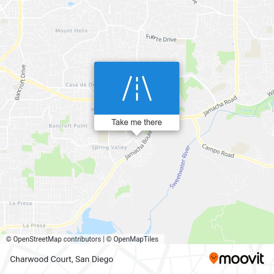 Mapa de Charwood Court
