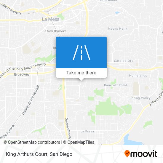 King Arthurs Court map